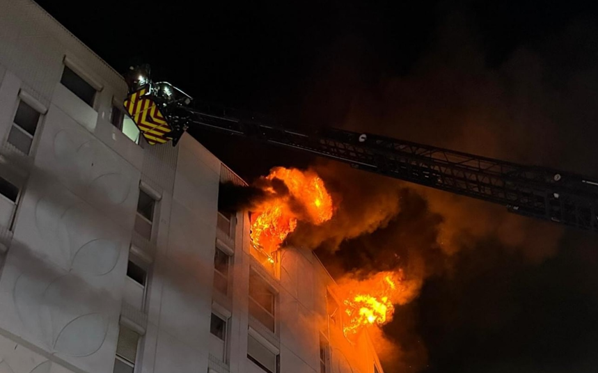 Violent incendie de structure, nuit du 18 Juillet 2024